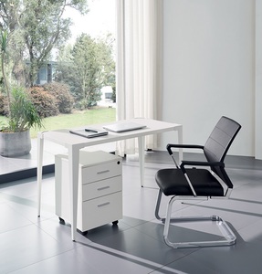 שמיר סט שולחן מחשב + ארגז 3 מגירות - מתכת + עץ -שחורים - שולחן 120*60*75 ס"מ מיליון כסאות