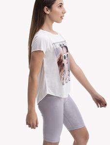 טייץ קצר נוצץ - M Have