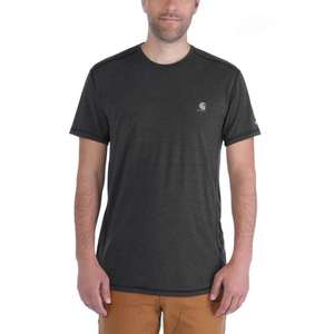 102960 חולצת טי FORCE EXTREMES® צבע שחור מוברש ®Carhartt
