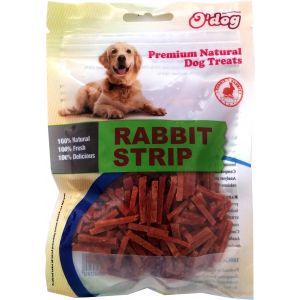 חטיף או דוג - בשר ארנבת - 100 גרם Odog Tiny Rabbit Strips
