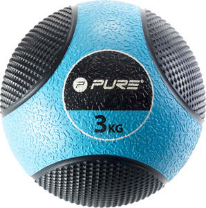 P2I110010 P2I MEDICINE BALL 3 KG PURE כדור כח 3 ק"ג גומי