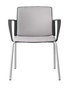 כסא אורח לוגן + שלד ניקל +ידיות- גב-מושב פסלטיק - צבע לבחירה מיליון כסאות