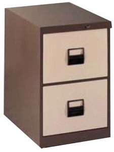 תיקיה עם 2 קומות ממתכת מידות 72*47*65 ס"מ בצבע חום מיליון כסאות