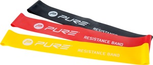P2I200280 P2I RESISTANCE BANDS SET OF 3. PURE (גומי התנגדות טרה בנד לופ -סט 3 יח' (0.6, 0.8, 1.0 מ"מ