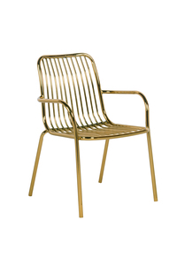 גולד כסא אירוח עם ידיות צבע זהב מיליון כסאות