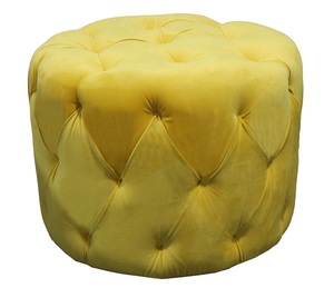 הדום מעוצב עגול דגם שוני 103 - ריפוד קטיפה 60*60*45H מיליון כסאות