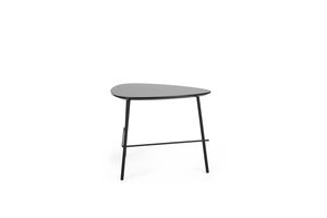 פבלו- מיני - שולחן קפה מעוצב -שלד מתכת שחור פלטה שחורה HPL מידות L60.5W50H45 מיליון כסאות