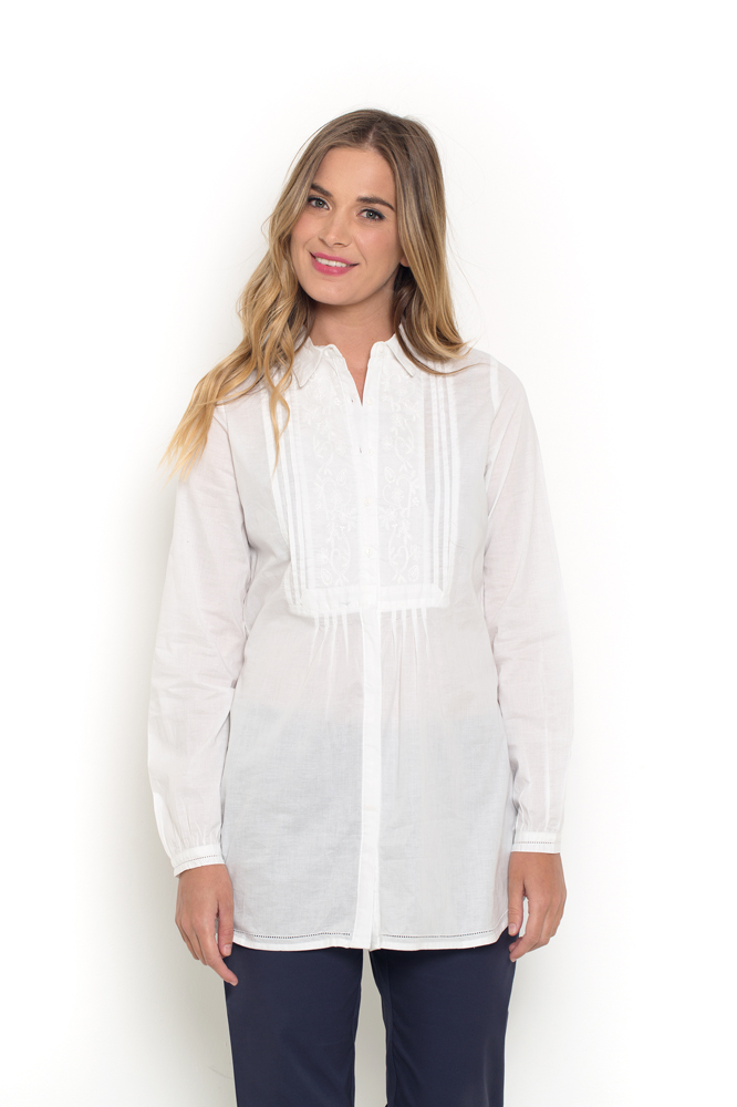 חולצת נשים רקומה