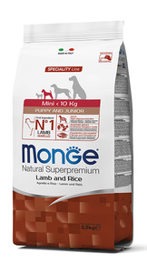 מונג' MONGE גור כבש ואורז 12 ק"ג