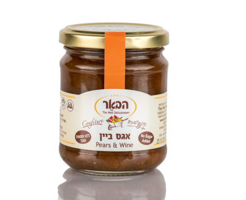 קונפיטורת אגס ביין ללא סוכר