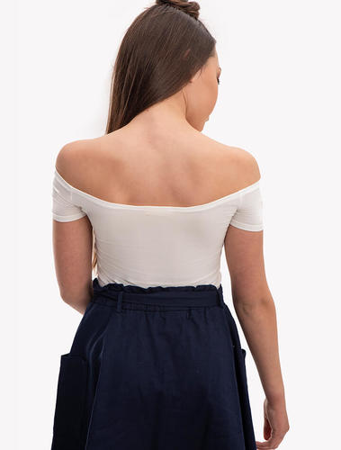 חולצת אוף שולדר קרוס