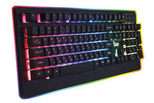 מקלדת גיימינג מקצועית למחשב - DRAGON GAMING METALIC RGB PRO KEYBOARD
