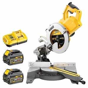 מסור גרונג + פנדל נטען "10 54V מסדרת FLEX-VOLT Dewalt