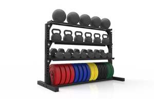 מעמד רב תכליתי לצלחות/משקולות/קטל וכדורי כח MULTI FUNCTION RACK 38400 166/142/60 Pace