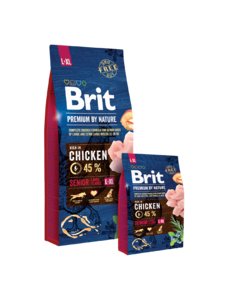 בריט BRIT סניור גזע גדול 15 ק"ג