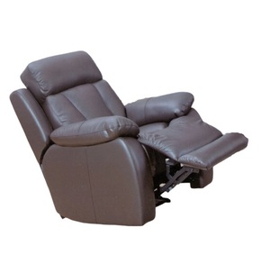 כורסת טלוויזיה טורונטו שחור דמוי עור PU עם מנגנון נדנוד ומסתובב מיליון כסאות