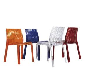 מג'יק אורח PC בורדו שקוף מיליון כסאות