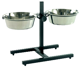 סטנד מתכוונן לקערות נירוסטה 24 ס"מ