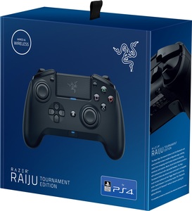 Sony Officially Licensed Razer Raiju Tournament Edition Wireless Controller Black Ps4 שלט אלחוטי רייזר