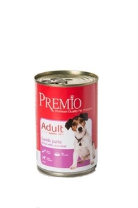 פרמיו שימורי פטה לכלב-בוגר כבש 400 ג'