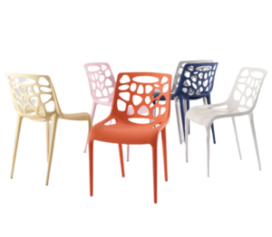 אוזו כסא בתי קפה מרפסת וגן עשוי פלסטיק מיליון כסאות