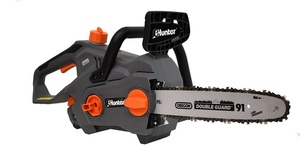 משור שרשרת נטען 12" 40VBrushless  כולל סוללה ומטען HUNTER