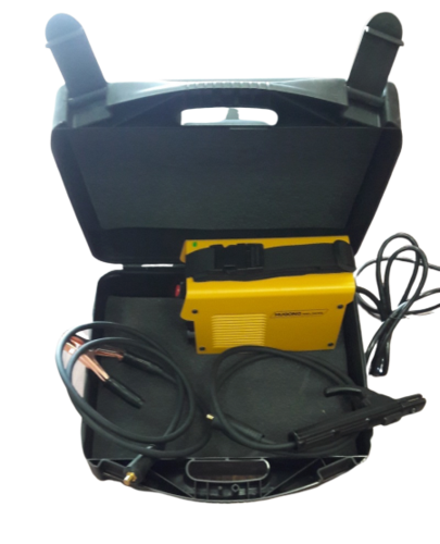 רתכת אלקטרונית ינוורטר 170 A במזוודה HOBBY HUGONG