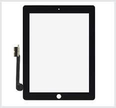 מסך מגע IPAD3 שחור/לבן