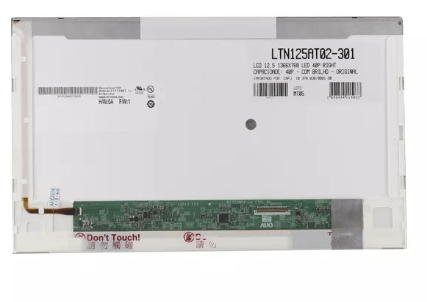 מסך למחשב נייד 12.5 Led 40pin