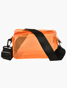 תיק ניאון שקוף