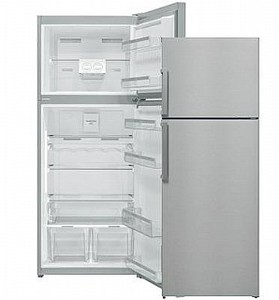 מקרר ‏מקפיא עליון 415 ‏ליטר LUXOR SRD-420WT צבע נירוסטה 