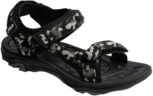 סנדל טיולים בצבע שחור הסוואה FILA