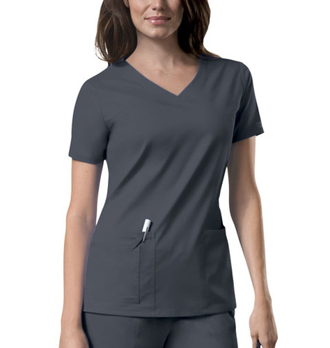 טוניקת נשים צווארון V <br> מגוון צבעים לבחירה