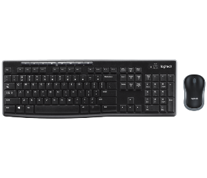 סט  עכבר+ מקלדת מולטי אלחוטי Logitech MK270 2.4