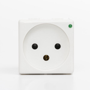 בית תקע + נורית לד