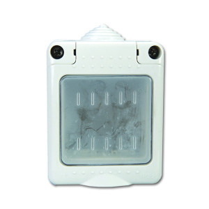 תיבה על הטיח ל- 2 מודול