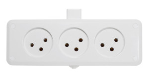 בית תקע ל- 3 תקעים 16A עה"ט