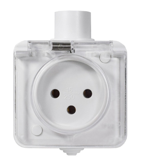 בית תקע 16A מוגן מים עה