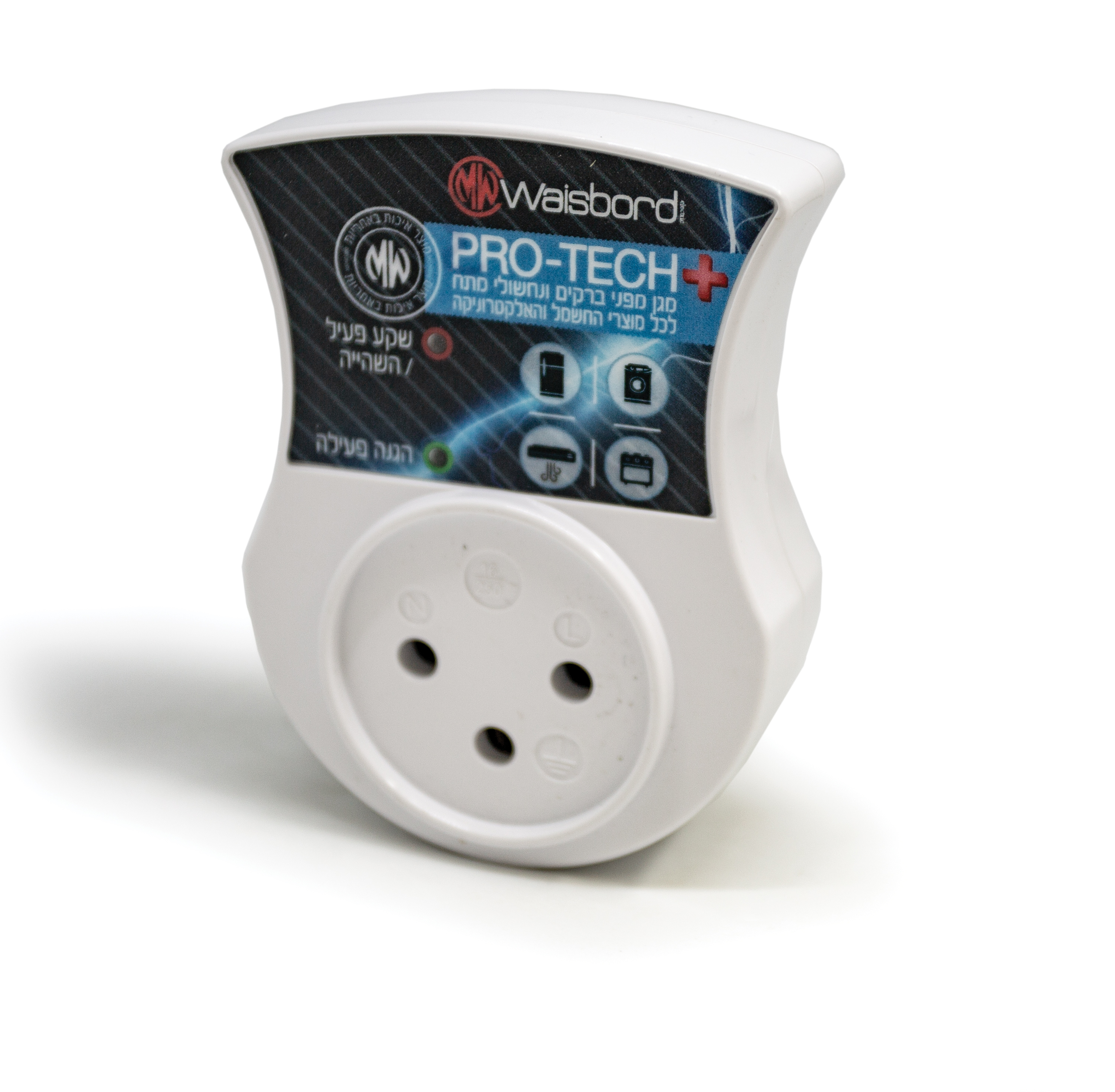 מגןפרוטק פלוס וויסבורד לברקים ונחשולי מתח