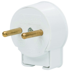 תקע דו פיני לבן (אור)