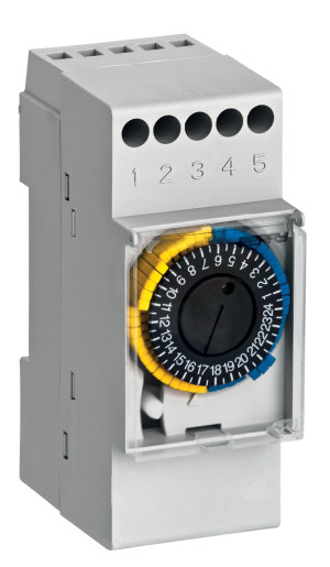 שעון יומי ללוח, חלוקה לפי חצאי שעה עם רזרבה