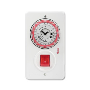 שעון סטטוס ON קוצב זמן 24 שעות לדוד מאפשר חיווי מלא למצבי פעולת הדוד (GRASSLIN).