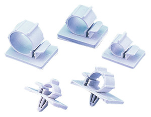 תפס לכבל עגול/שטוח בהדבקה לרוחב עד 8.0 מ"מ FC-1