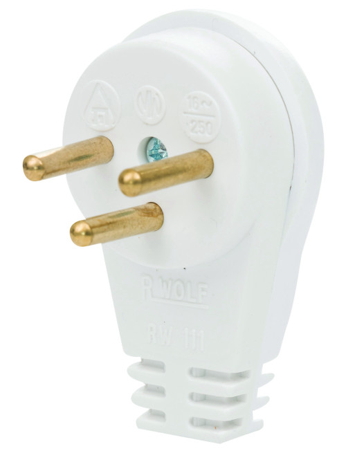 תקע צד לבן ( RW-111  וולף ) לבן