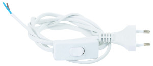 כבל 2X0.75 אורך 1.50 מ