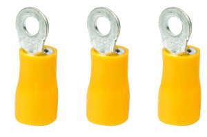 נעל כבל טבעת צהוב לכבל בחתך 6-4 ממ”ר