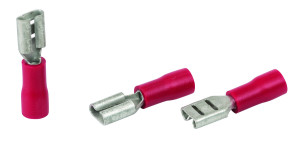 נעל כבל נקבה אדום לחוט בחתך 1.5-0.5 ממ”ר