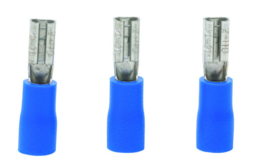 נעל כבל נקבה כחול לחוט בחתך 2.5-1.5 ממ”ר