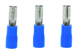 נעל כבל נקבה כחול לחוט בחתך 2.5-1.5 ממ”ר