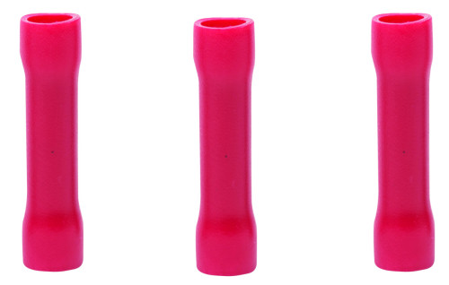 נעל כבל צינורית (מופה) אדום לחתך 1.5-0.5 ממ”ר